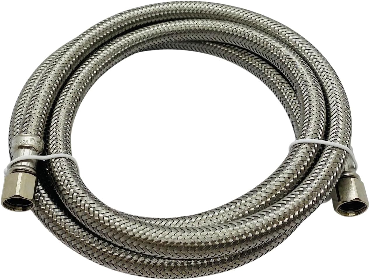 Supco ¼" COMP X ¼" COMP 60" Stainless Steel Hose, 1405RFSS