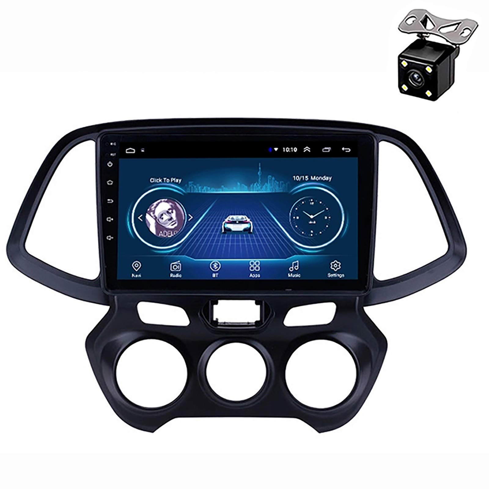 Estéreo para coche con Android 8.1 para Atos 2018 y manos libres Bluetooth