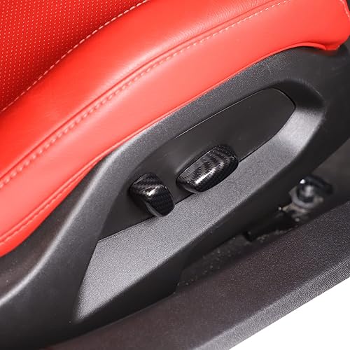 Vista 107 de CHEAYAR Cubierta decorativa para panel de interruptor de elevación de ventana, compatible con Chevrolet Corvette C8 2020-2023