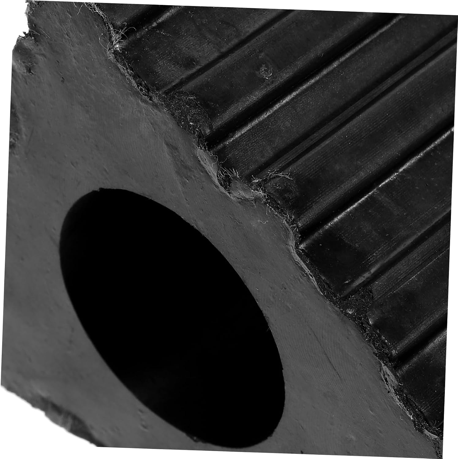 GLEAVI Rubber Wheel Chocks for Trucks Rvs Camper Wheel Chock and Tire Stop Stabilizer Blocks for Travel Trailers