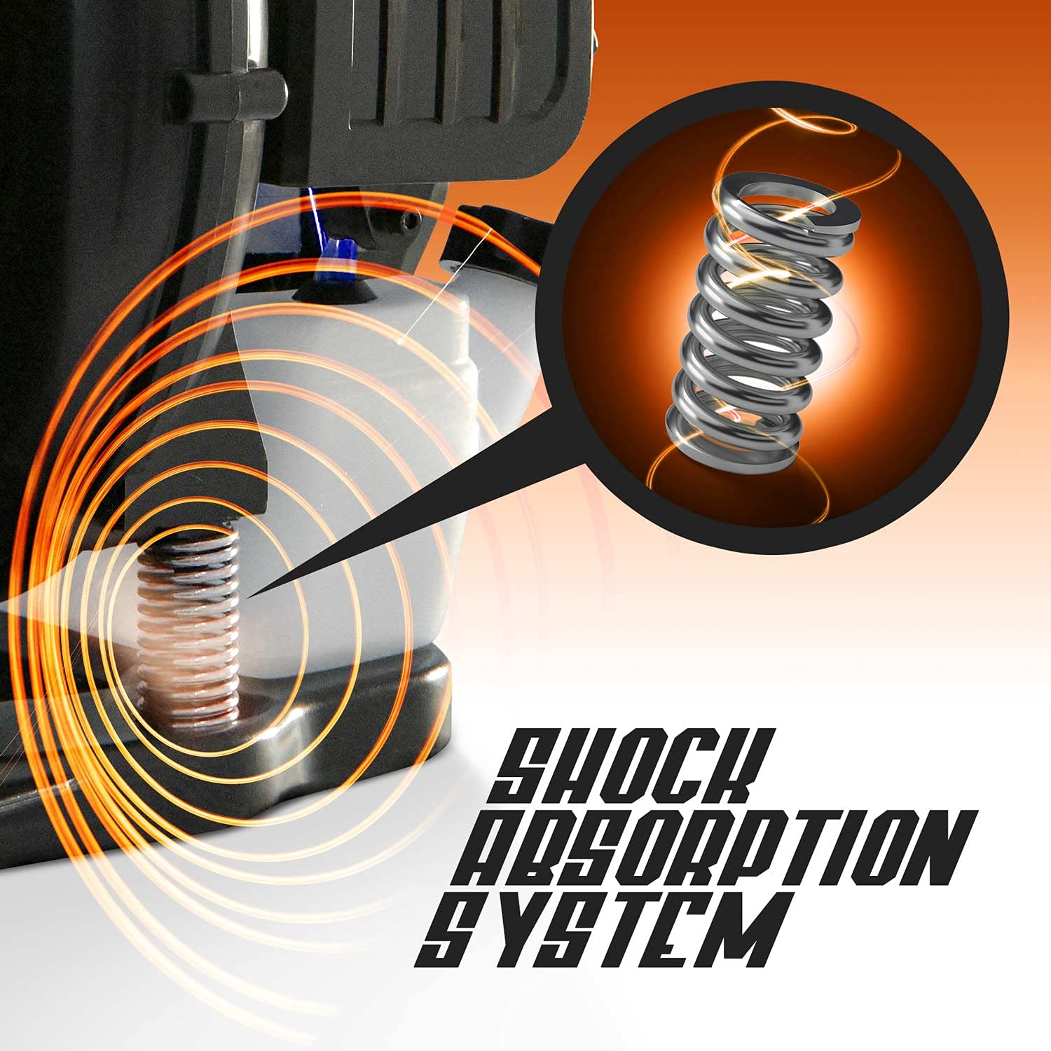 BOUDECH Soffiatore a Zaino 2 Tempi 52cc 1.5Kw Semi-Professionale con schienale ergonomico con tracolle imbottite e molle antivibranti Max-Comfort e velocità di soffiaggio foglie fino a 280Km/h