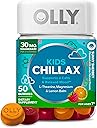 OLLY Kids Chillax Gummy, For a Calm and Relaxed Mood*, Magnesium, L-Theanine, Lemon Balm Extract, Chewable Supplement, Sherbet Flavored, 25 Day Supply - 50 Count (Packaging May Vary)