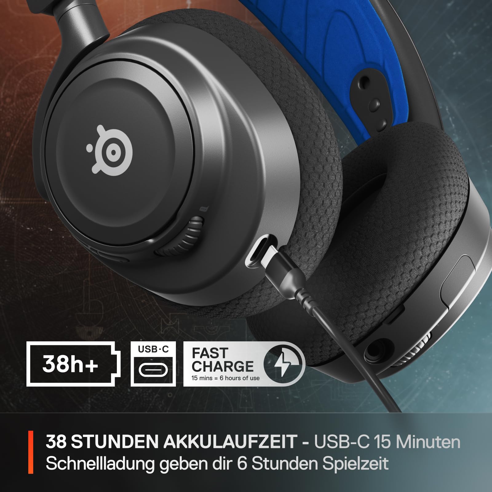SteelSeries Arctis Nova 7P Wireless- PS5 Gaming Headset Bundle - Destiny 2 The Final Shape Edition - In-Game-Gegenstände – 2,4GHz + Bluetooth – 38Hr USB-C-Batterie – PlayStation, PC, Switch
