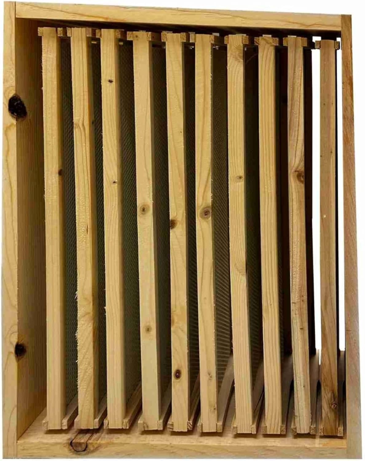 Harvest Lane Honey WWBCM-102 Medium Honey Box with frames and foundation