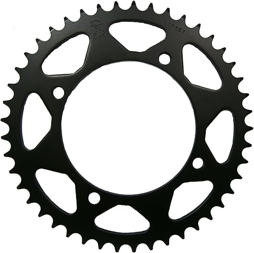 JT Sprockets 40T, rueda dentada de aluminio, Acero, Negro