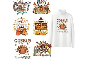Embark on an Autumn Adventure with Thanksgiving Iron-On Transfers