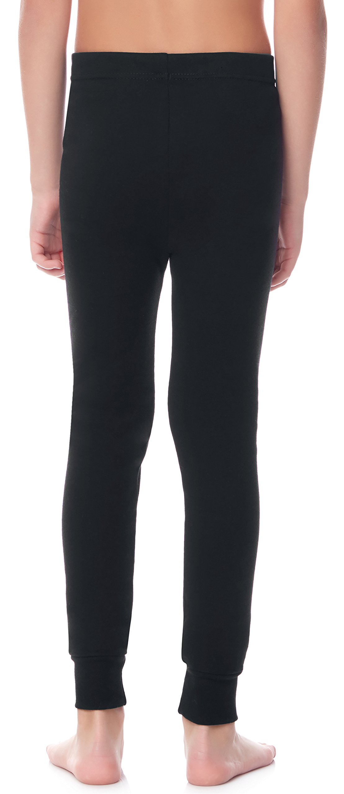 Timone Caleçon Long Thermique sous-vêtements Garçon TISS1001 (Noir, 158)