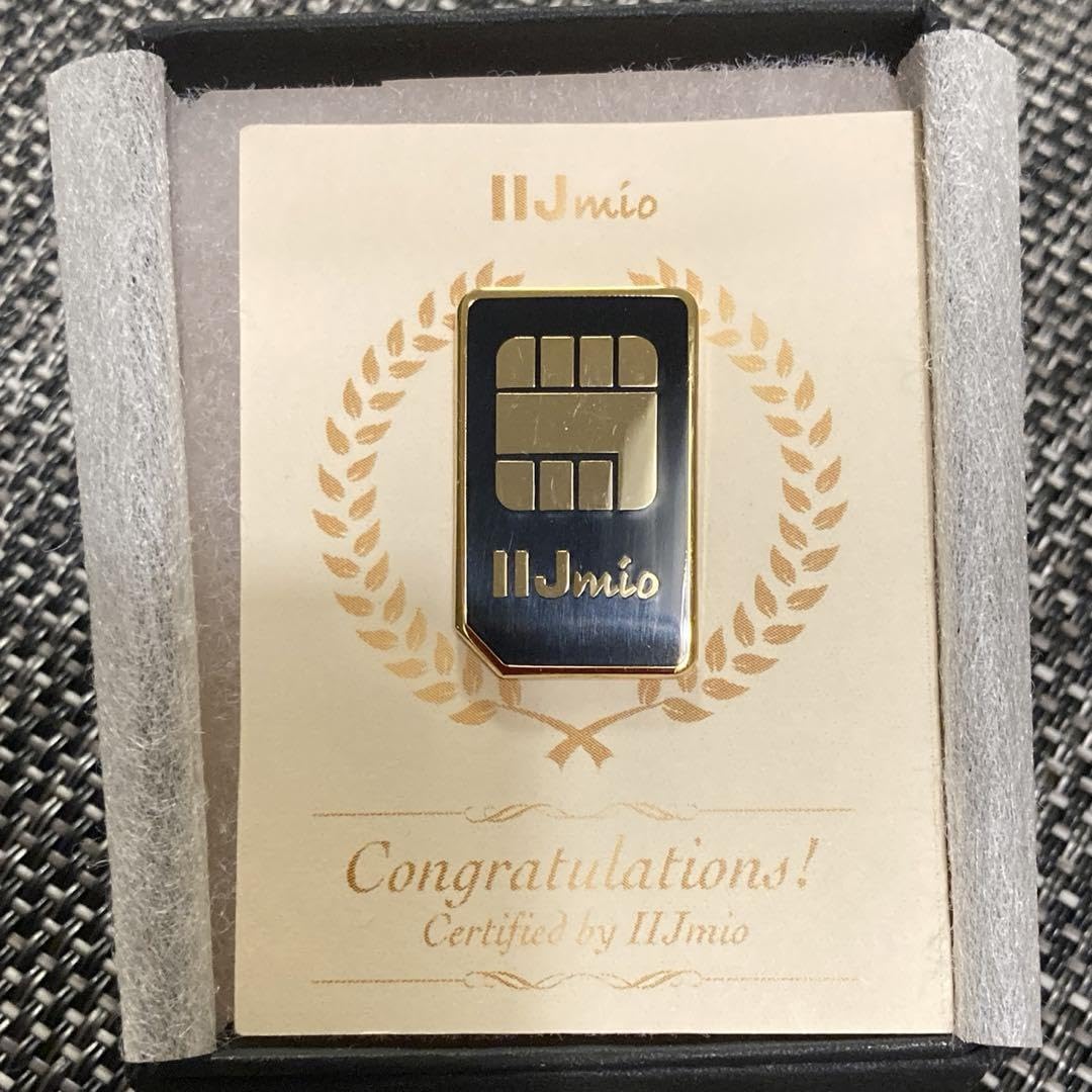 Amazon.co.jp: ピンバッジ IIJ mio SIMカード ピンバッチ ピンズ