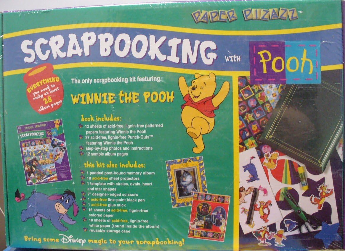 Scrapbooking with Pooh