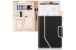 Toplive Padfolio Portfolio Case for Women