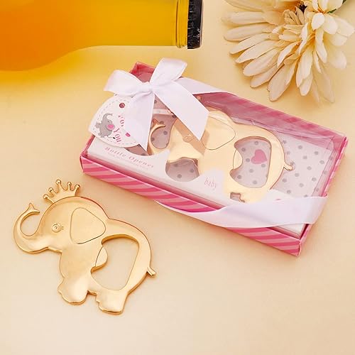 Miniatura 7 de Paquete de 24 regalos de fiesta con temática de elefante, abrebotellas, recuerdos de fiesta para invitados, abrebotellas de elefante, recuerdos de