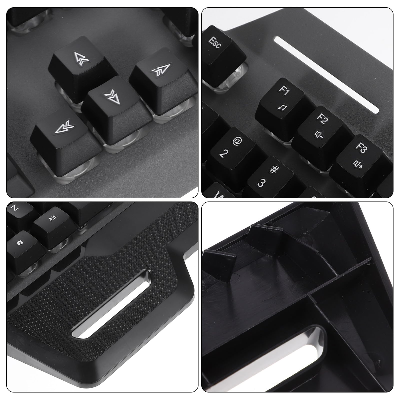 Clavier USB Filaire Rétroéclairé 104 Touches pour Bureau Et Gaming, Matériel De Jeu Informatique Pc, Usage Professionnel Et Maison, Robuste Et Pratique, Noir