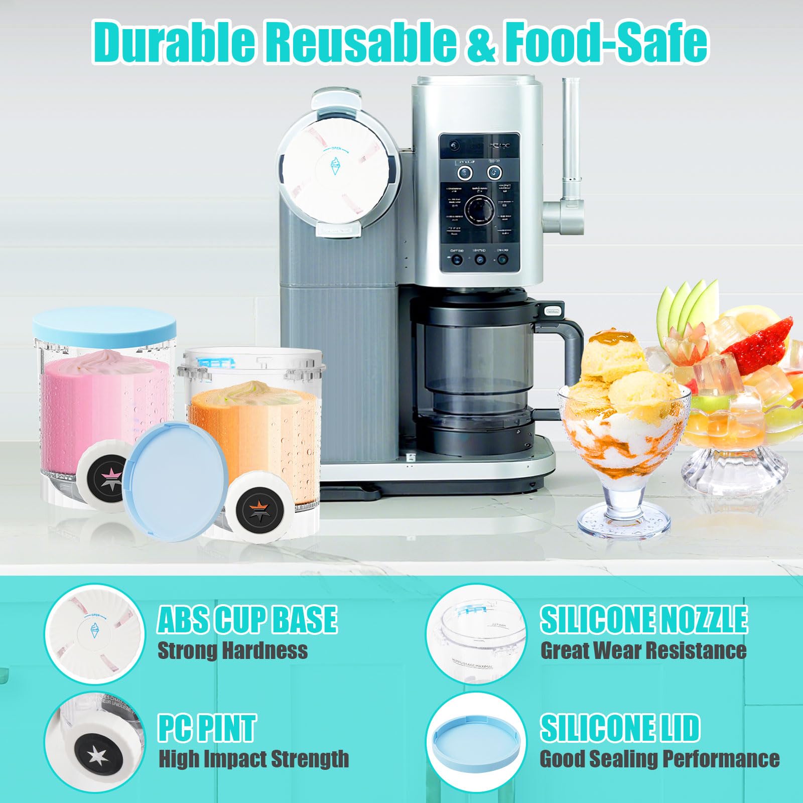 Amazon.com: Soft Serve Dispenser for Ninja Swirl by CREAMi NC700