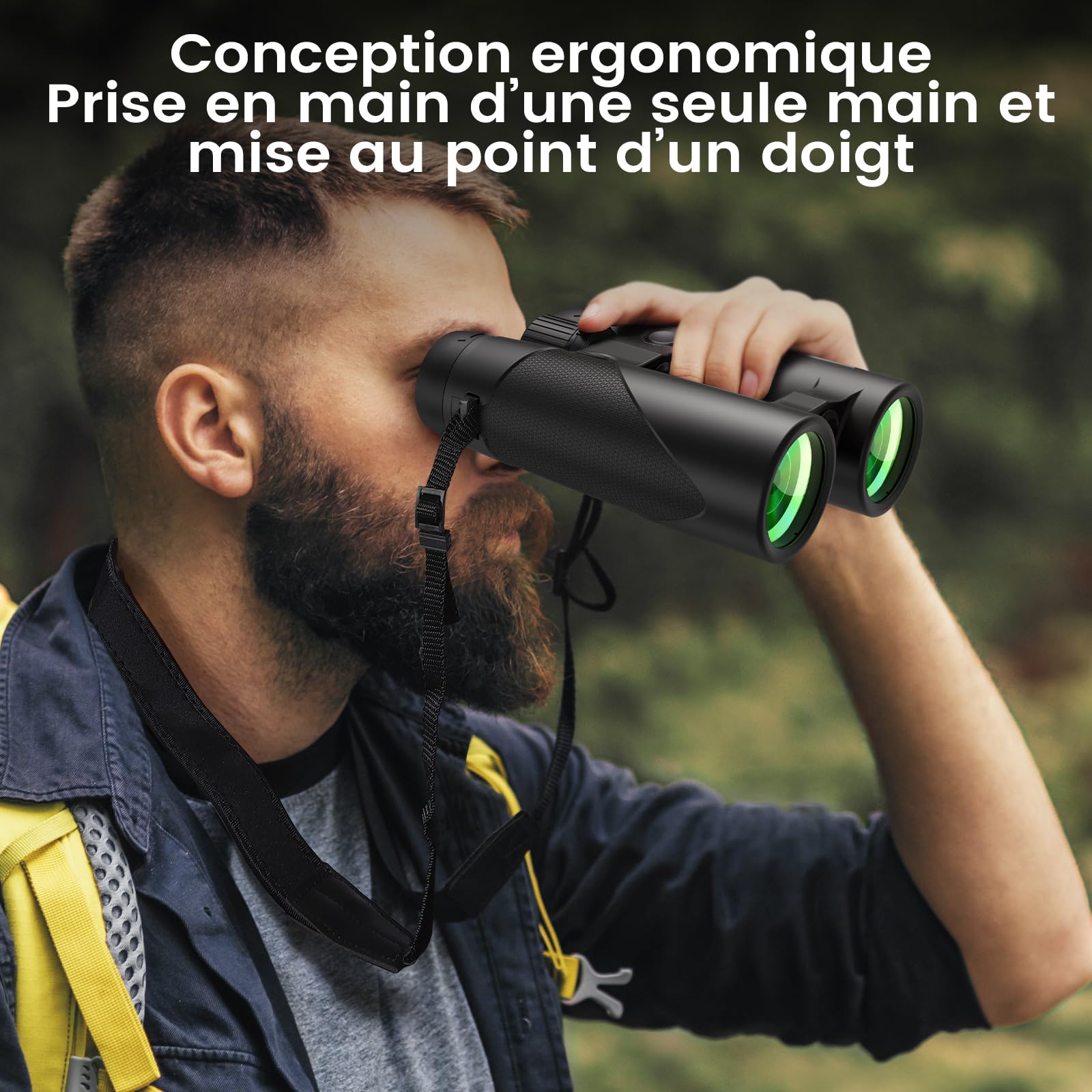 Timorn Jumelles Adultes 10x42 Professionnelle HD étanches légères