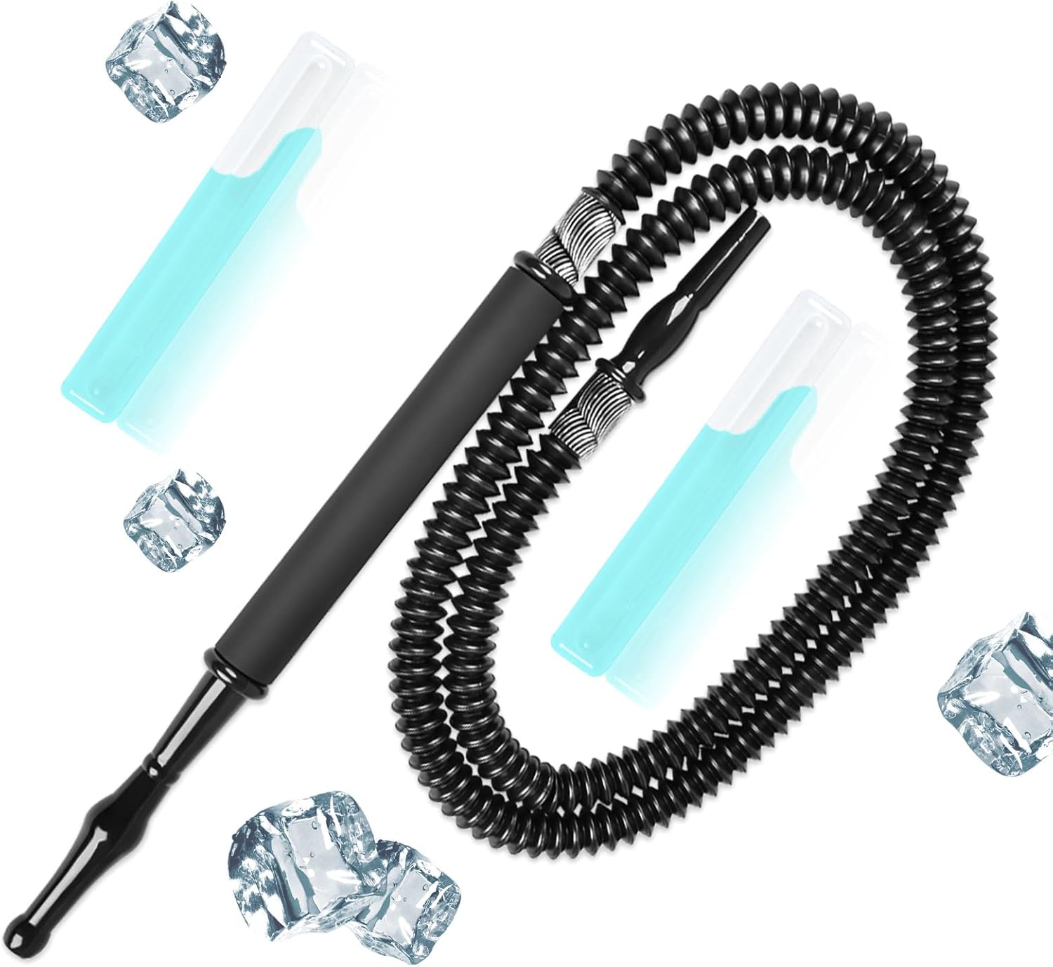 Scalable Hookah Hose Ice Shisha Hookah Pipe Detachable