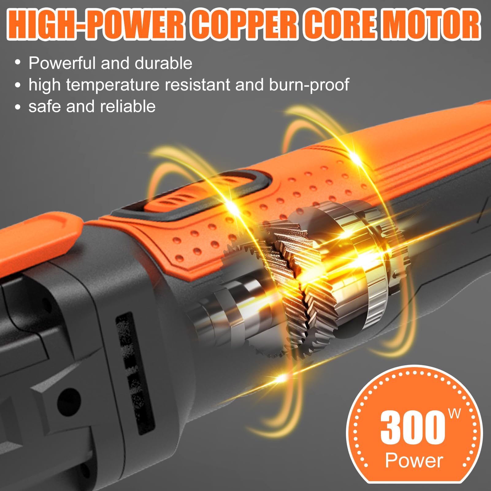 YIQIYIBO Strumento Multifunzione, Utensile Multifunzione Oscillante 300W con 6 Velocità Regolabili, Design Lama Rapido, Per Taglio Metalli/Legno, Lucidatura Superfici, Piastrelle e Rimozione Ruggine