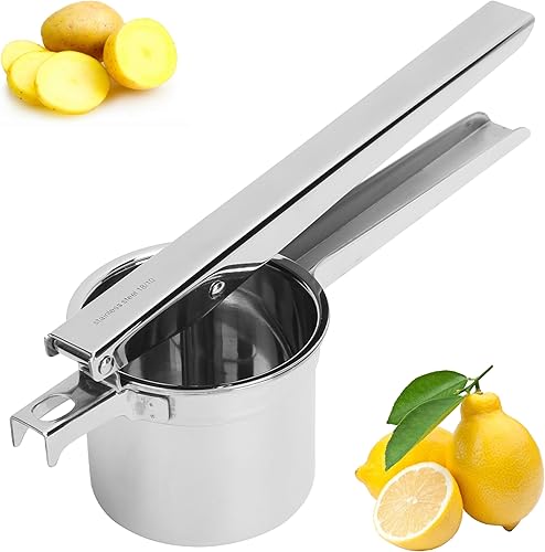 Exprimidor de limón de acero inoxidable 316, cortador de patatas, exprimidor manual de cítricos, máquina de cóctel para exprimidor de jugo de