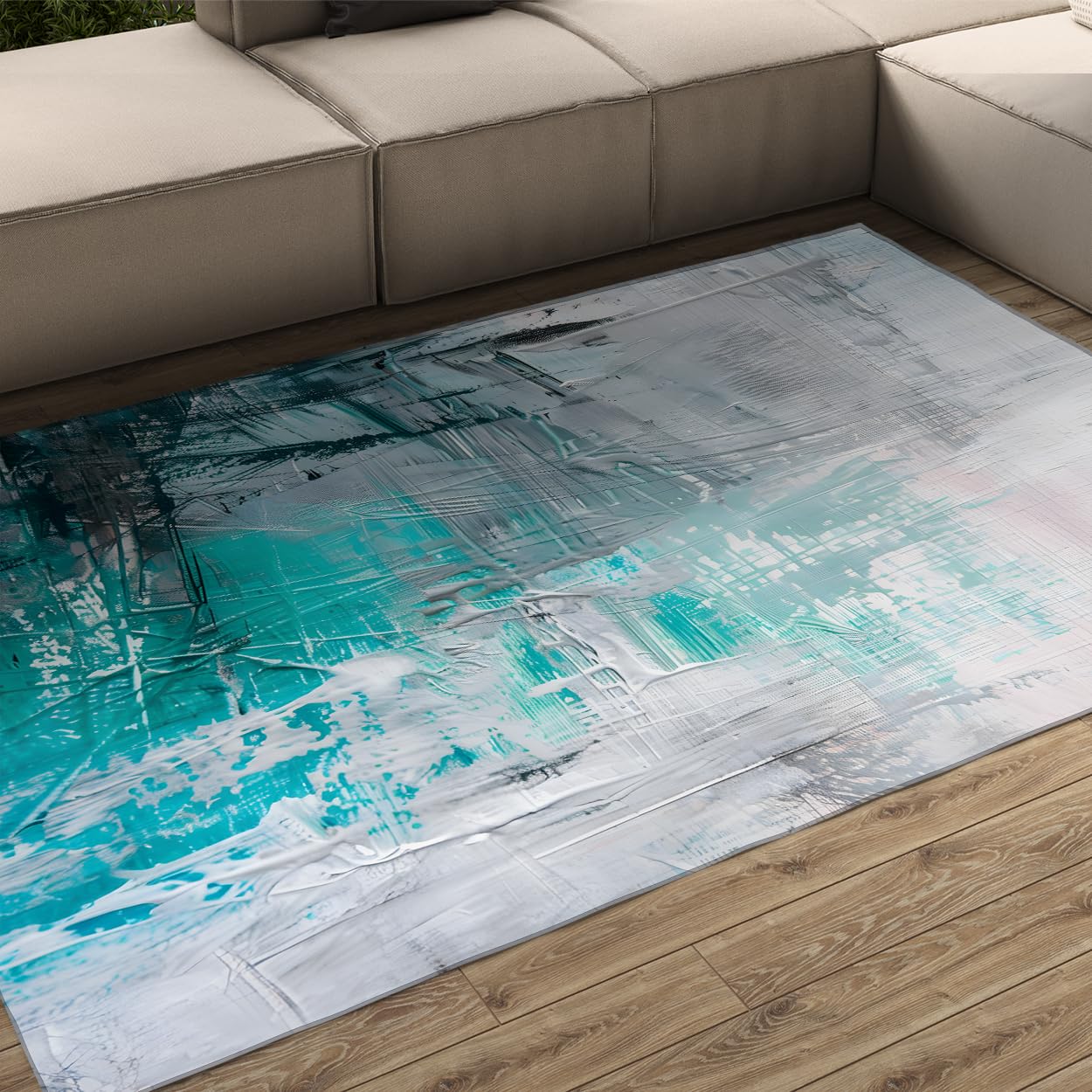 Tapis antidérapant graffiti 160x230cm pour éviter les glissades dans l'entrée et la salle de jeux