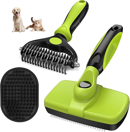 3 cepillos para perros I cepillo para perros para derramar, cepillo de baño para perros, cepillo deslizante para perros, peine para perros, disponible en Yaxa Costa Rica