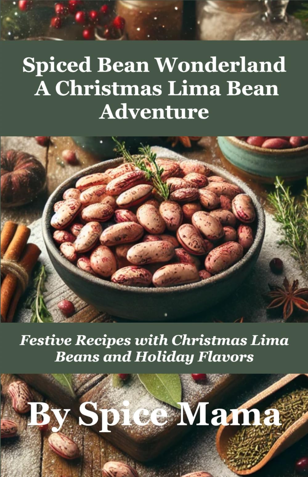 Spiced Bean Wonderland: A Christmas Lima Bean Adventure: Festive Recipes with Christmas Lima Beans and Holiday Flavors (Bean There, Done That Series by Spice Mama)