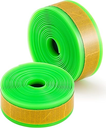 Julai Revestimientos para neumáticos de bicicleta, tubo de bicicleta de montaña, protector autoadhesivo sin pinchazos, compatible con 20 24 26 28 29