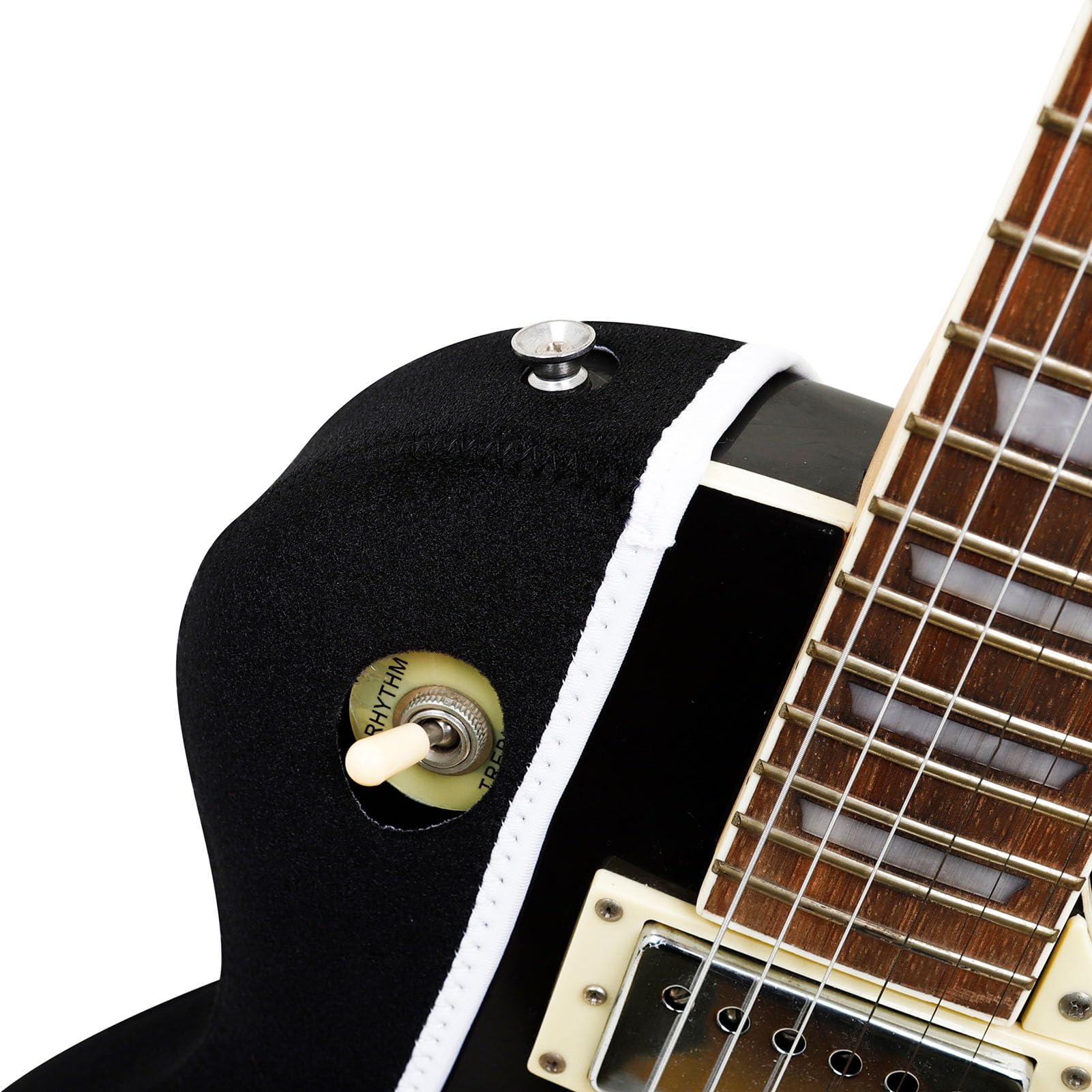 GT-113 Guitar Protective Sleeve, Guitar Body Protective Cover for LP Electric Guitars (Black)