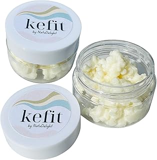 Kefir Grains, Kefit by NatuDelight. 2 TBSPS of Milk Kefir Grains, Live Active Kefir Starter Culture, Start Home Kefir Production, Pajaritos Bulgaros de Leche,