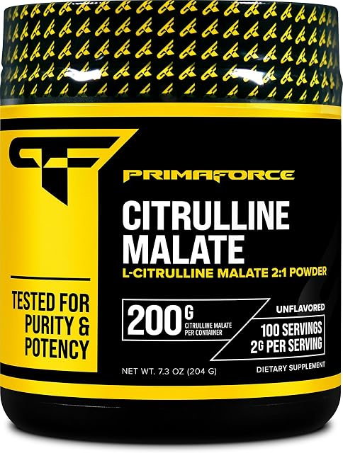 Citrulline Malate Primaforce 200 Gramas Unflavored