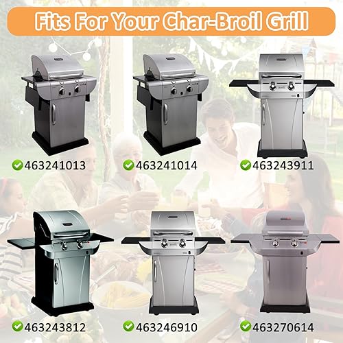 Miniatura 3 de Adviace Rejillas de parrilla para Charbroil 463241013 463241014 463243911 463243812 463246910 463270614 463241314 463241313 4632680000 8 463 Piezas