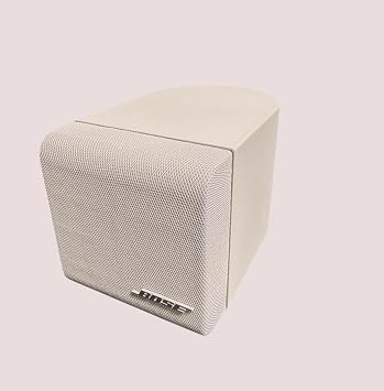 Replacement Bose Single Cube Speaker (White) for Bose Lifestyle Acoustimass Home Theater Speaker System
