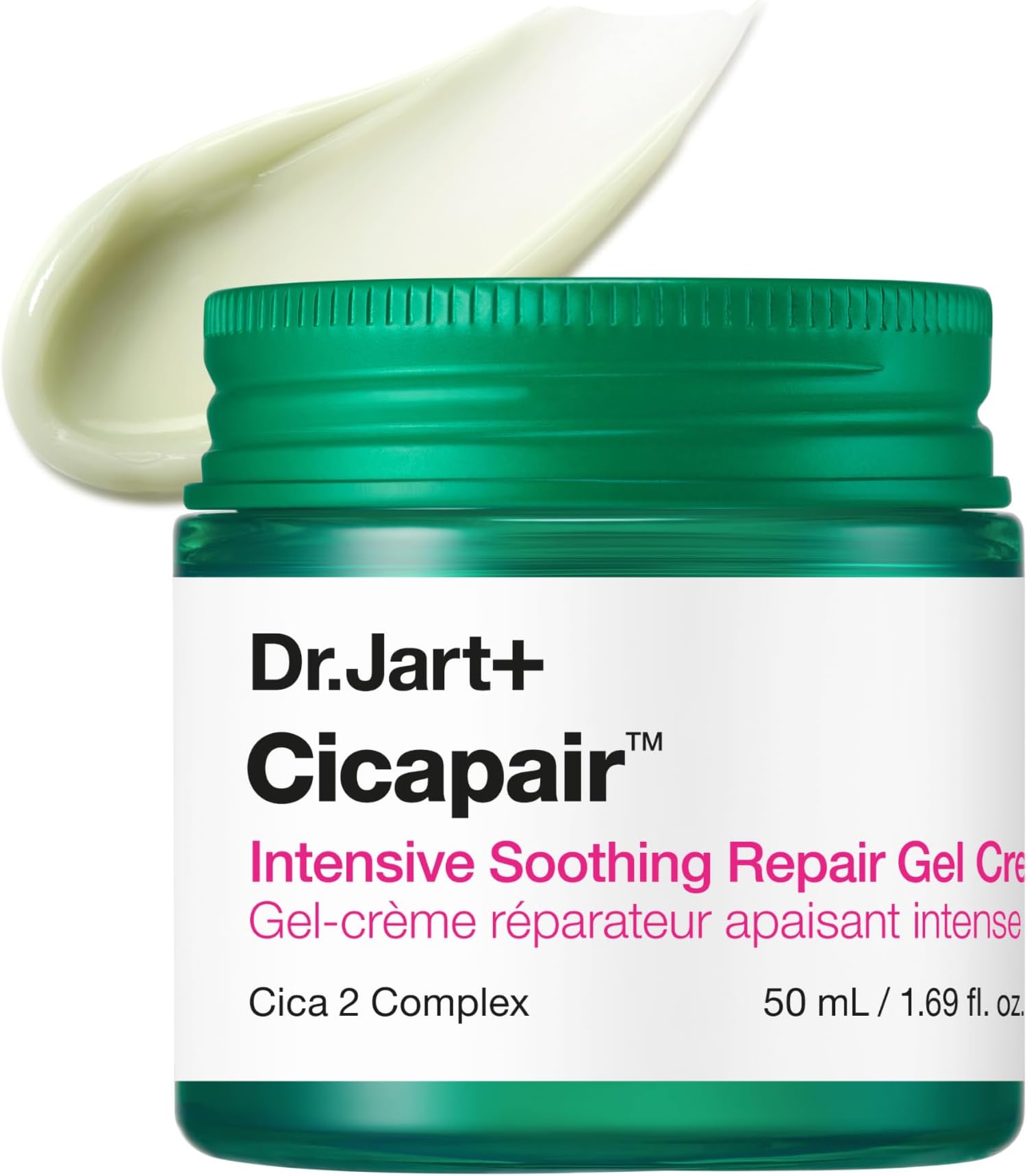 Dr.Jart+ Cicapair Cooling Gel Face moisturiser for Redness and Sensitive Skin with Centella Asiatica | Korean Skin Care, 50 ml