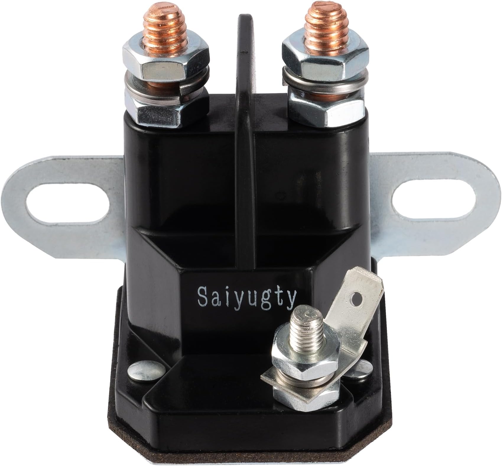 030817 832-1211-210 8321211210 Lawn Mower Starter Solenoid Compatible for Trombetta Hustler Zero Turn Lawn Mower, Replacement Starter Solenoid Relay Part, DC 12V