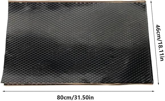 Car Sound Insulation Mat Butyl Rubber Damping Vibration Isolation Plate Damping Rubber Sound Insulation Plate Car Accessories