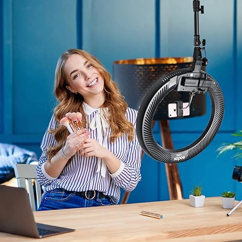 Miniatura 7 de Soporte de pared para fotografía de techo, brazo de pluma de montaje vertical de 17 a 26 pulgadas, con rosca universal de 14 y 38 para estudio