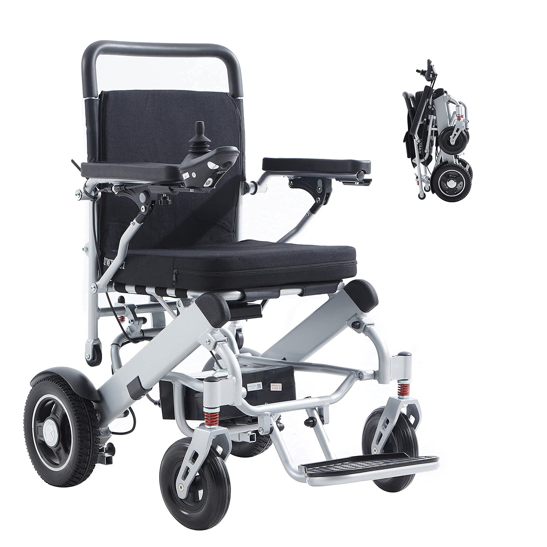 Amazon.co.jp: 電動車椅子軽量折りたたみ式耐候性専用電動車椅子、旅行  