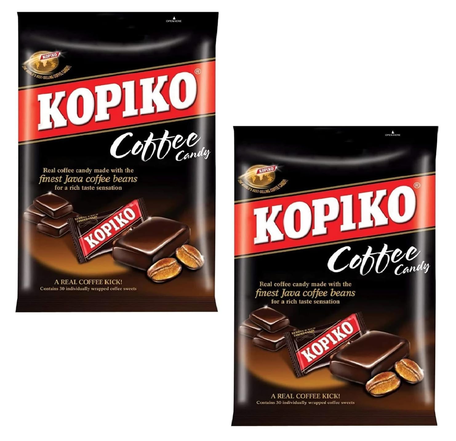 Kopiko Coffee Candy | Pack of 2 | 175g | Imported Candy | Each Individually Wrapped-image-41