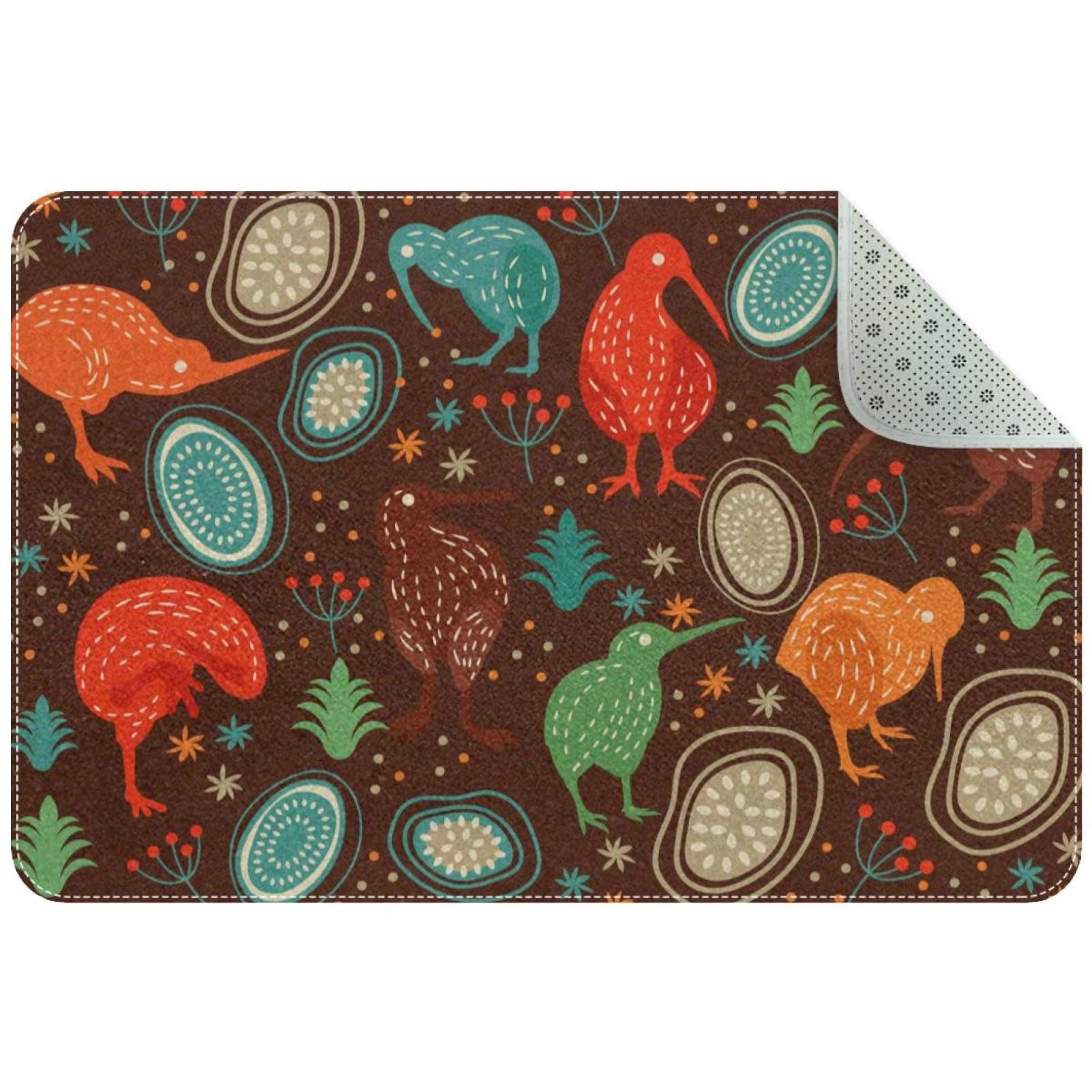 Paillasson rectangulaire antidérapant absorbant haute sécurité 80x50 cm