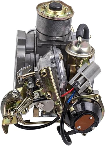 Miniatura 2 de Carburador compatible con Nissan 720 pickup 2.4L Z24 motor 1983-1986 compatible con camión Datsun 1985-16010-21G61 Carb