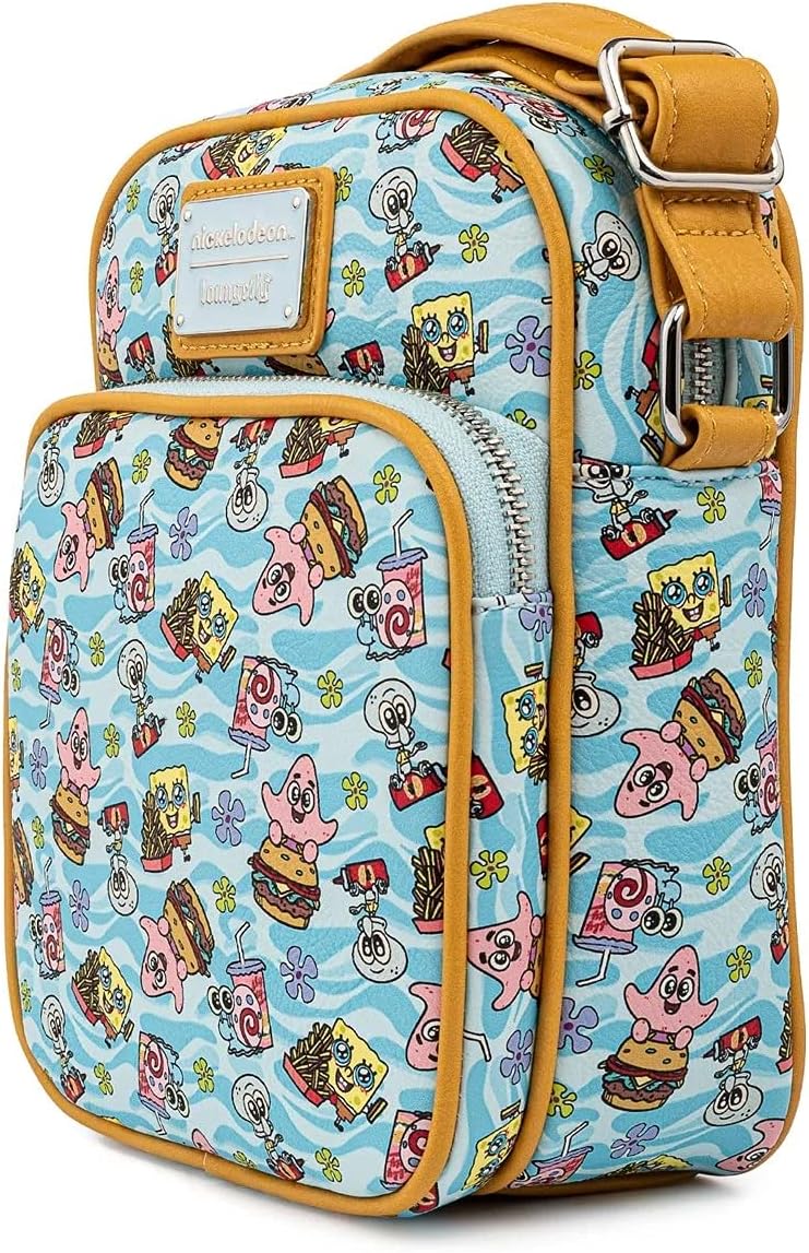  | Loungefly x Nickelodeon SpongeBob SquarePants Passport Bag | Passport Wallets