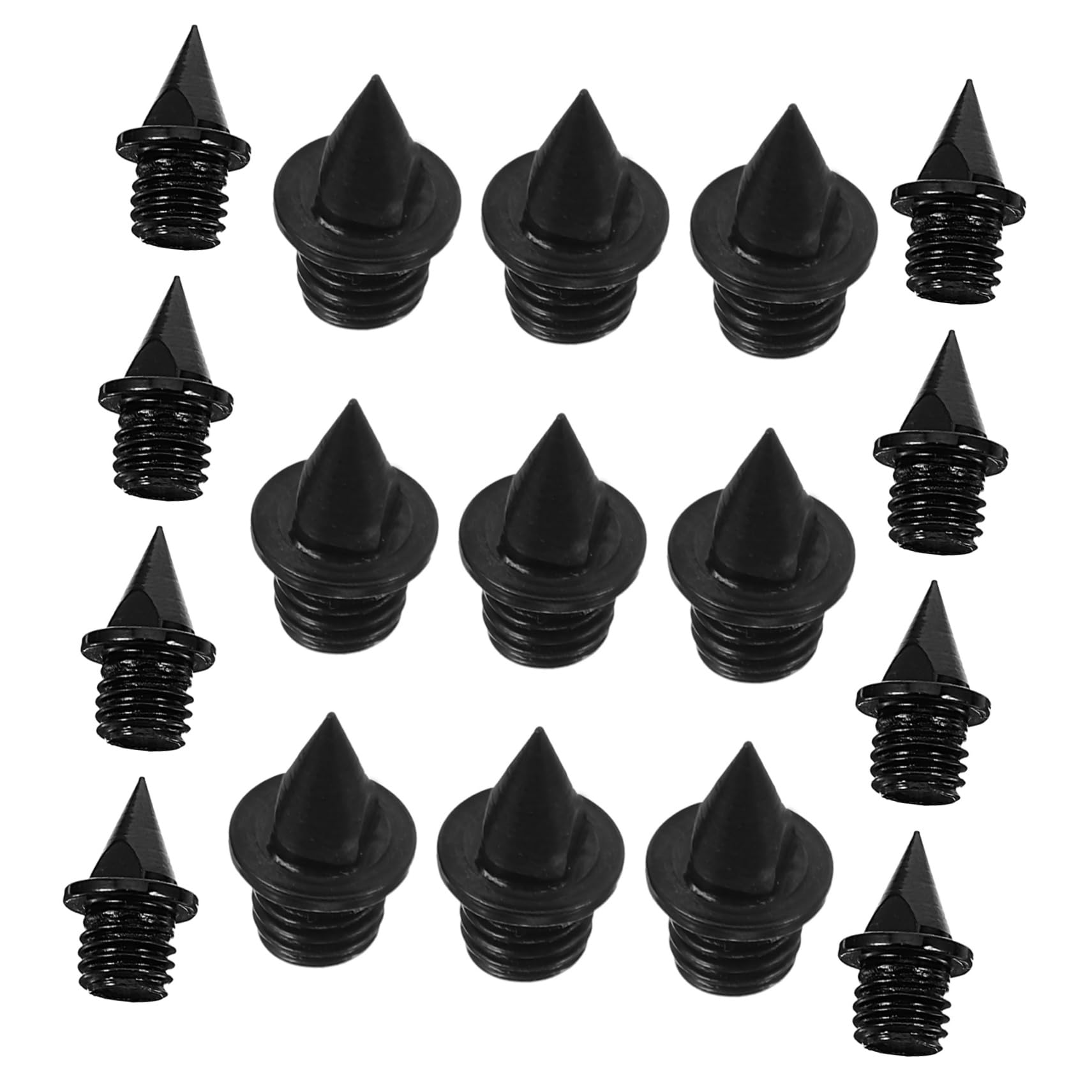 KESYOO 20pcs Running Spikes Spikes Shoe Spikes Track Spikes Athletic Spikes Track Shoes Field Shoes Spikes for Shoes Spiked Spike for Shoes Steel Black