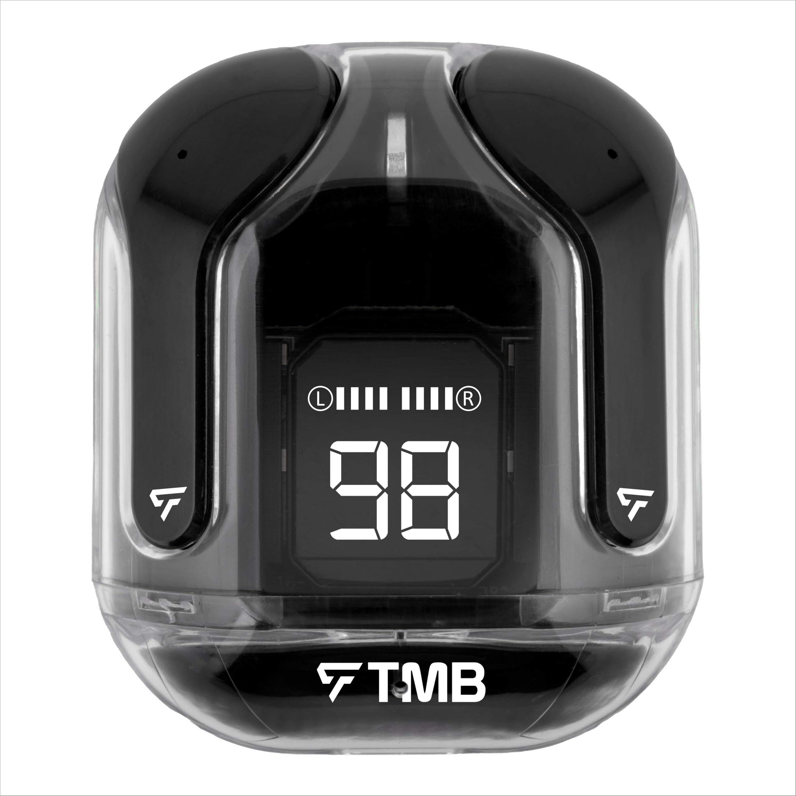 TMB Crystal TWS Buds 48 H Playtime, BT5.2, Dual Pairing, Fast Charge, 400mAh Battery (Black) (B0D6WFPWXW) Amazon Price History, Amazon Price Tracker