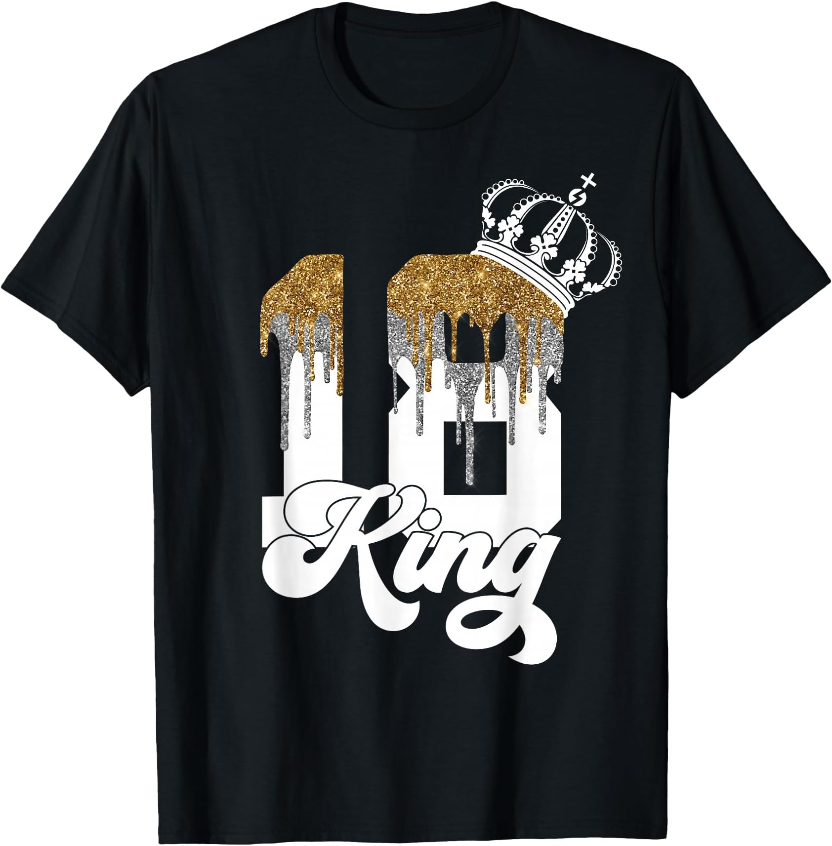 Finally 18 College King 18th Birthday T-Shirt