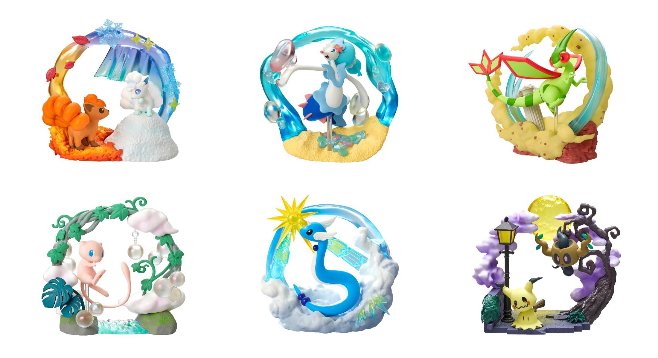 Amazon.co.jp: リーメント ポケモン Circular diorama collection2
