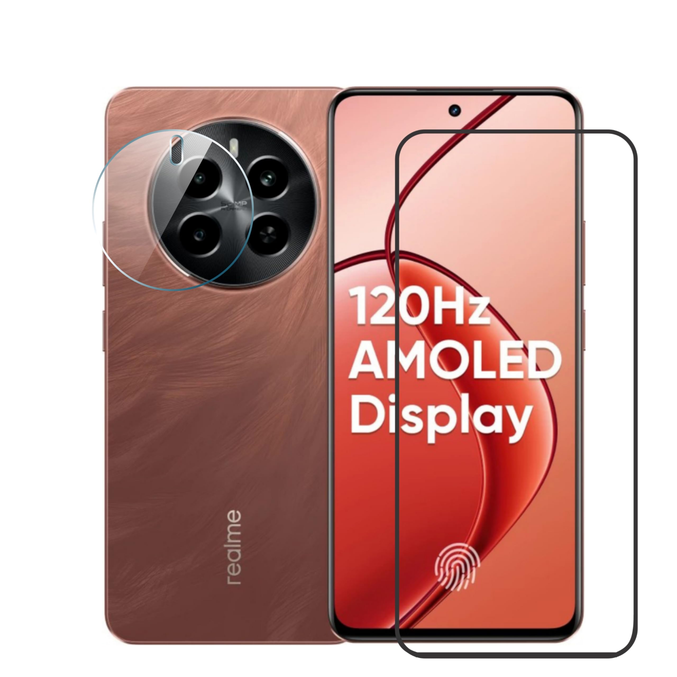 (Pack of 1) premiere Tempered Glass with Camera Lens Protector for Realme Realme P1 5G 11D Tempered Glass Screen Guard HD Clear Tempered glass [2 in 1combo] (B0D3CKDYCY) Amazon Price History, Amazon Price Tracker