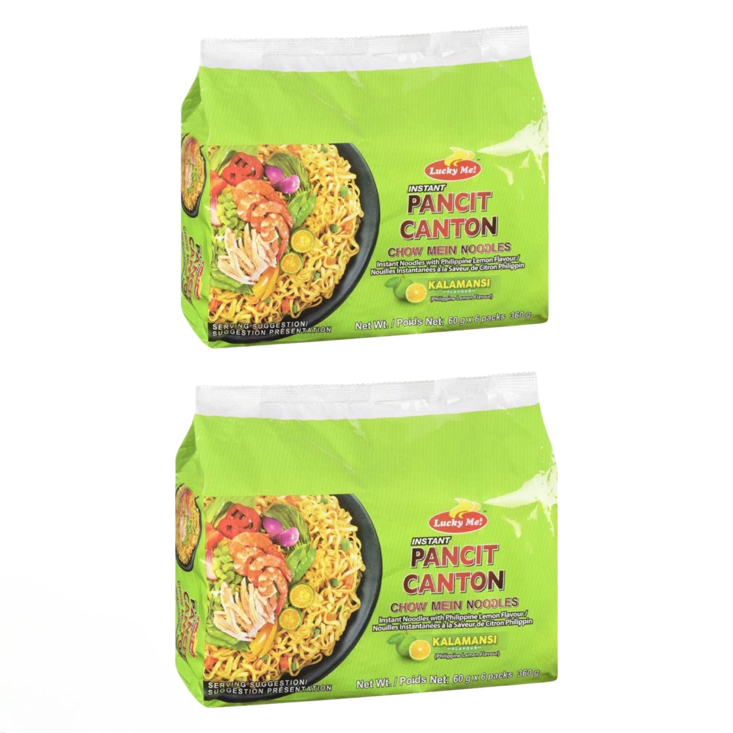 Lucky Me! Pancit Canton Instant Noodles Chow Mein 12x60g