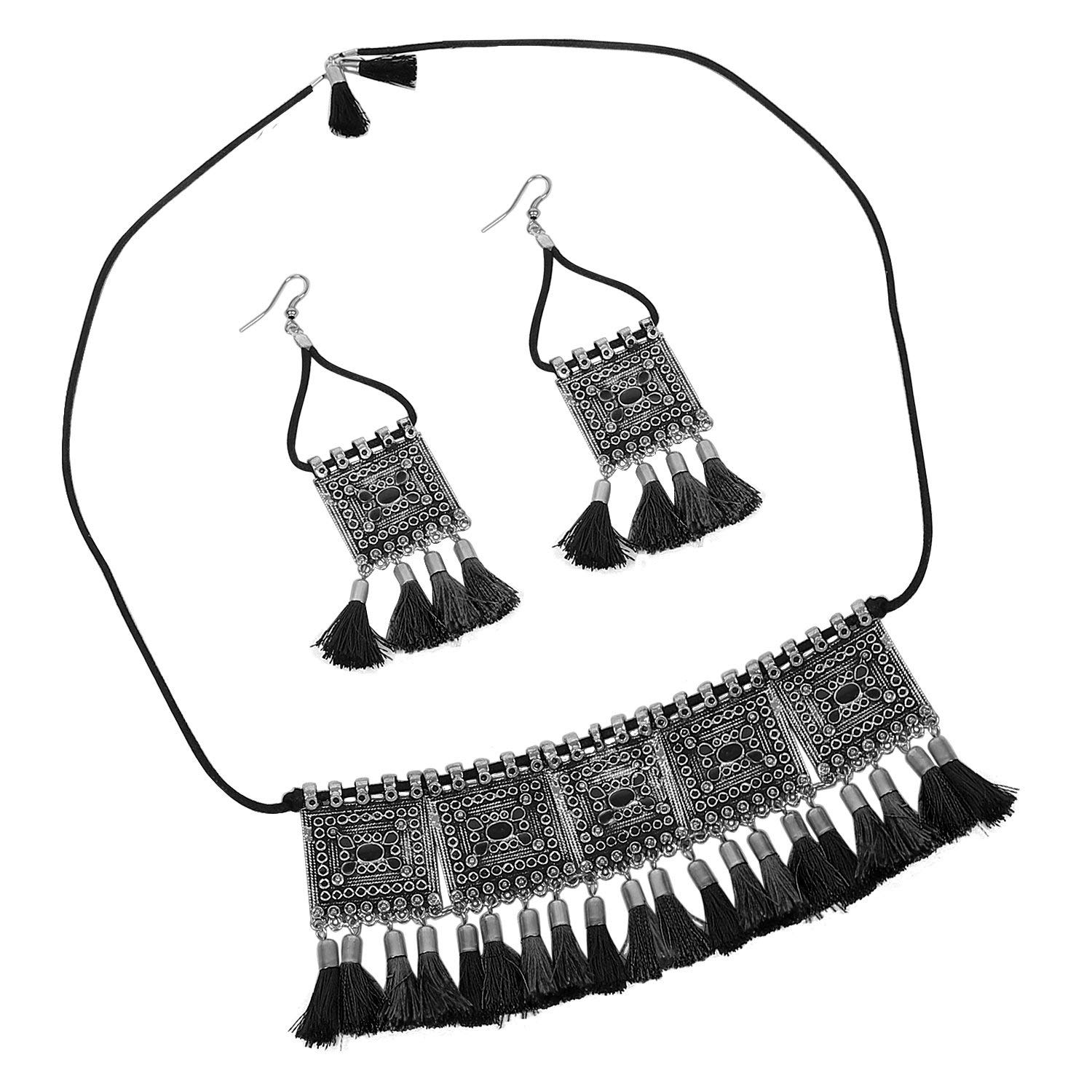 See full amazon price history chart for Total Fashion Silver Oxidize Tassel Choker & Necklace for Girls & Women (Black) Total Fashion Silver Oxidize Tassel Choker & Necklace for Girls & Women (Black) (B07FZLN5BN) Amazon Price History, Amazon Price Tracker
