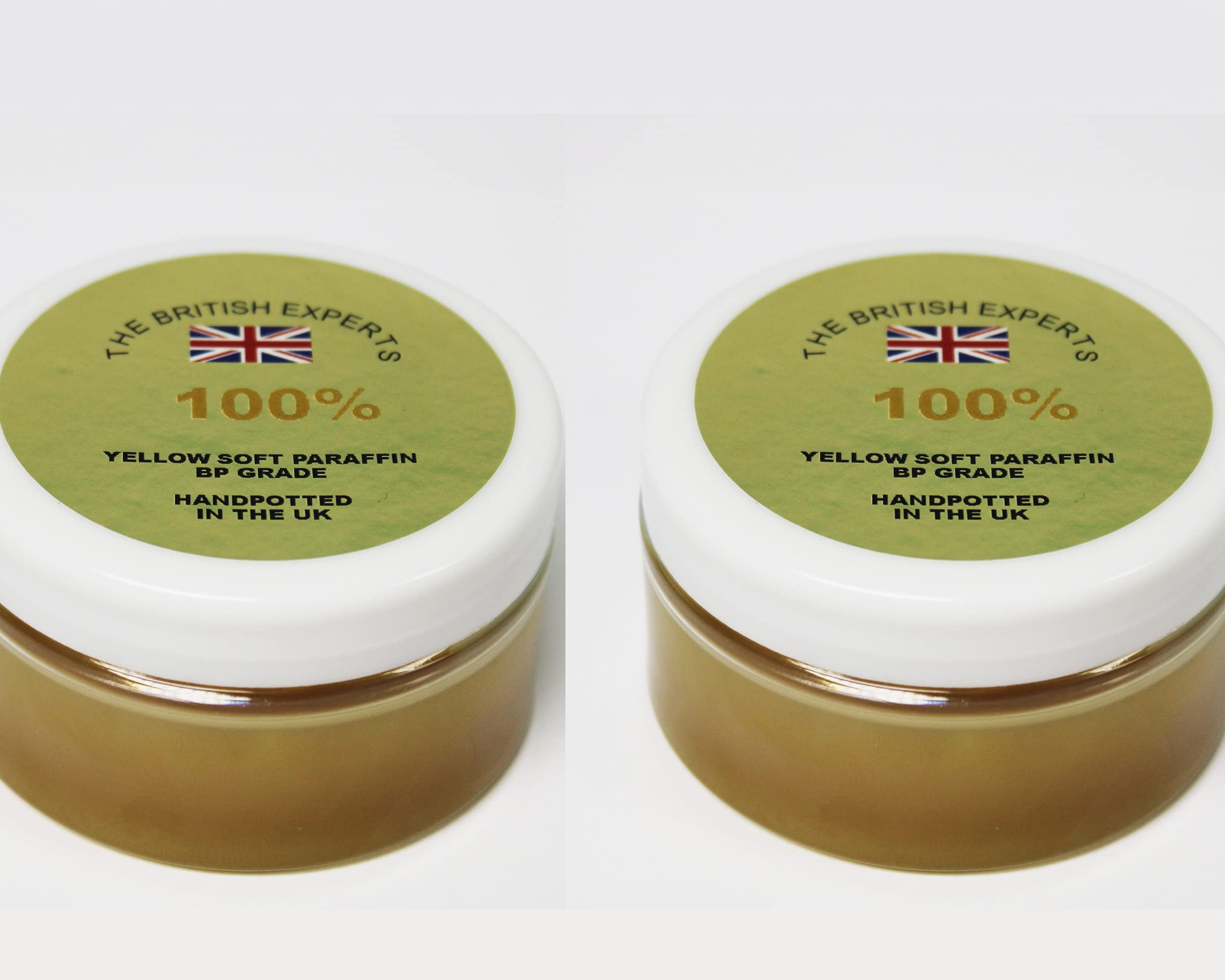 The British Experts of Yellow Soft Paraffin | 2 x 100ml | BP Grade Petroleum Jelly 100ml 2 Pack