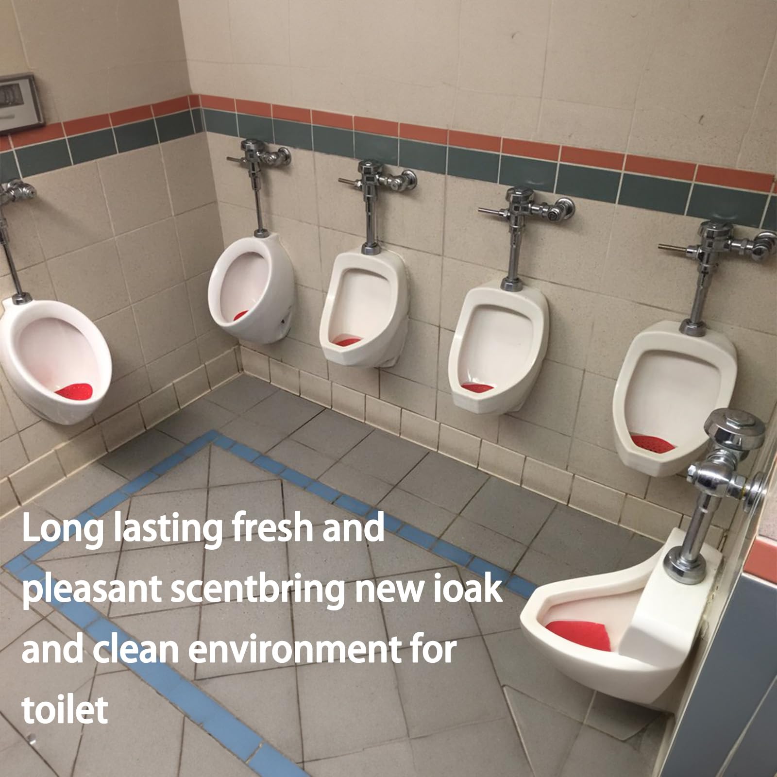 Colino Per Orinatoio Profumato - 20 Pezzi, 6 Profumi, Antispruzzi E Effetto 30 Giorni - Foto 3