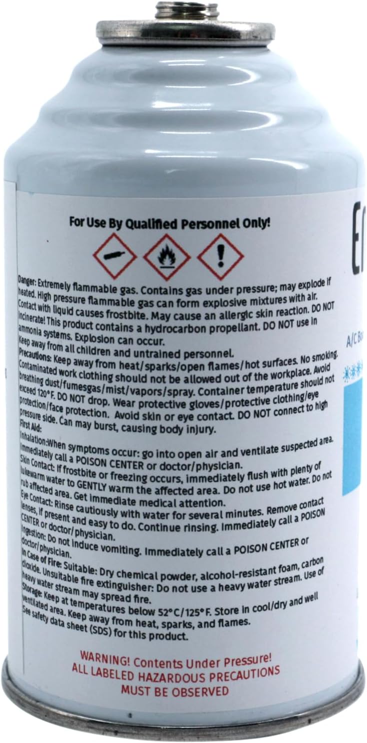 ENVIRO-SAFE Arctic Air for R1234YF Systems (3 Cans W/Charging Gauge)