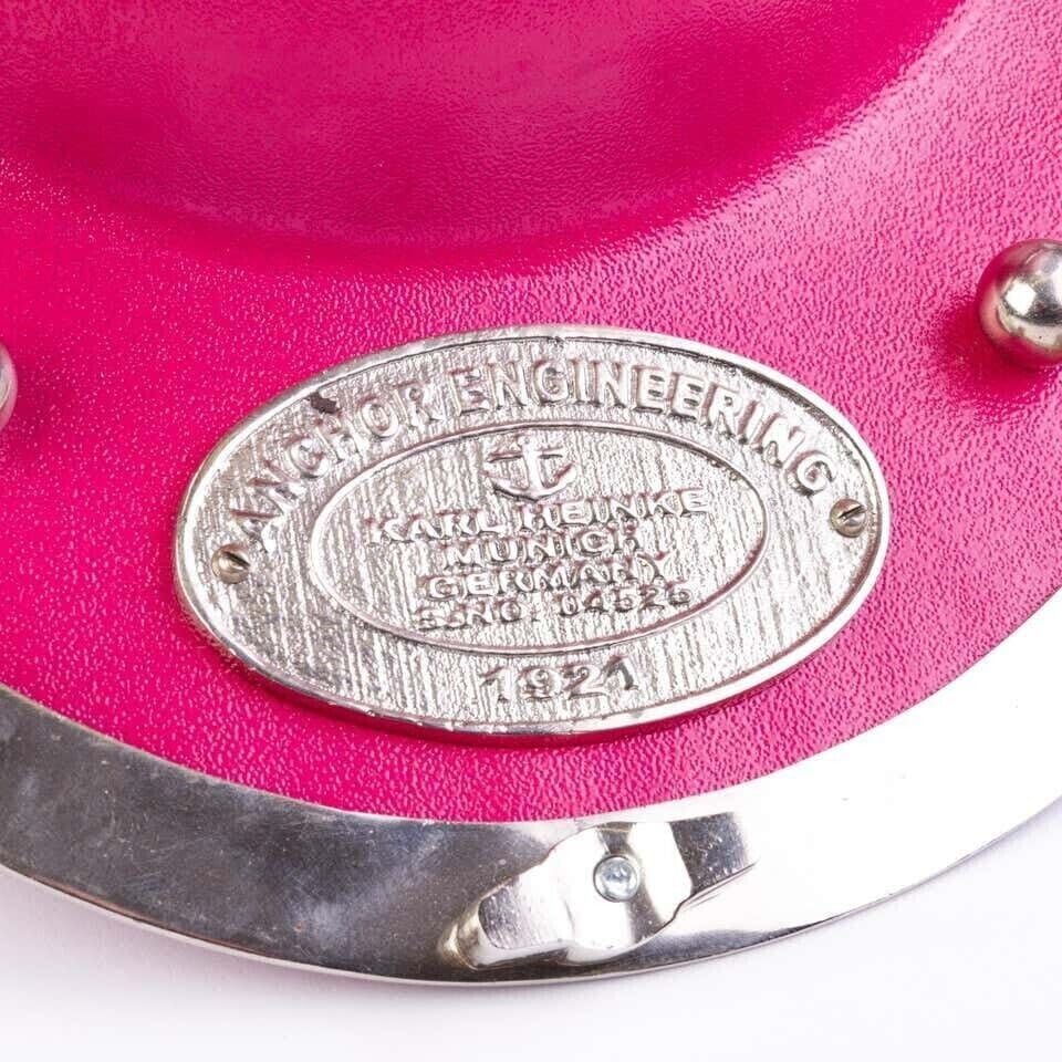 Generic Vintage Pink Divers Diving Helmet US Navy Mark V Sea Scuba Morse Boston Helmet, As shown in image